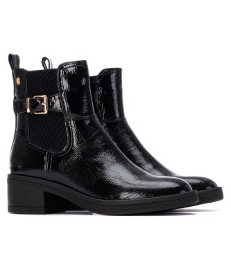 Carmela Botins em pele 162579 preto