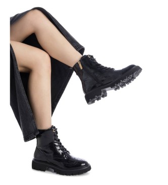 Carmela Lederstiefeletten 162593 schwarz