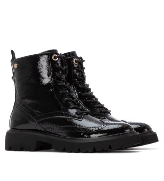 Carmela Lederstiefeletten 162593 schwarz