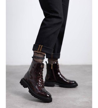 Carmela Stiefelette 162593 burgunderrot