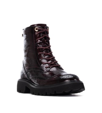 Carmela Stiefelette 162593 burgunderrot