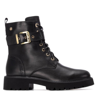 Carmela Lederstiefeletten 162598 schwarz