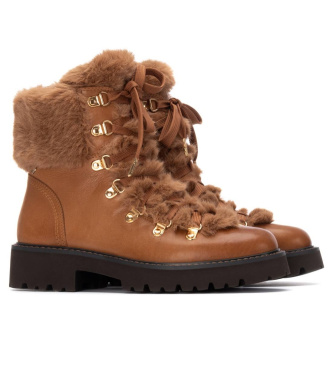 Carmela Stivaletti in pelle marrone 162668