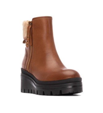 Carmela Leder-Stiefeletten 162712 braun