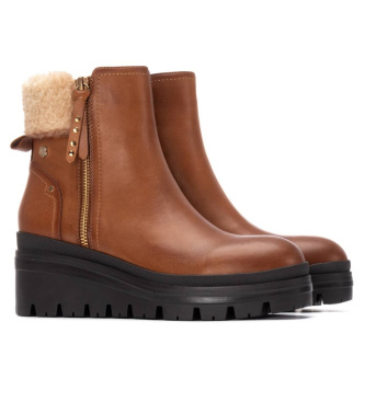 Carmela Leder-Stiefeletten 162712 braun