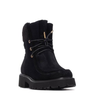 Carmela Botines de Piel 162717 negro