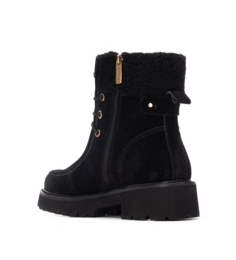 Carmela Botines de Piel 162717 negro