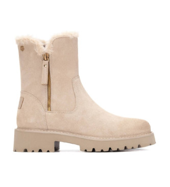Carmela Botins em pele 162718 bege