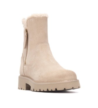 Carmela Botins em pele 162718 bege