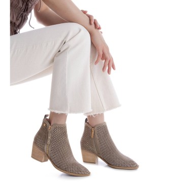 Carmela Stivaletti alla caviglia in pelle marrone 163149