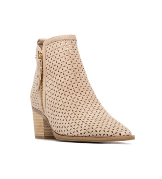 Carmela Botins em pele 163149 bege