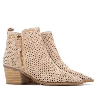 Carmela Botins em pele 163149 bege