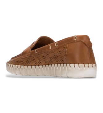 Carmela Mocassins en cuir 163212 marron
