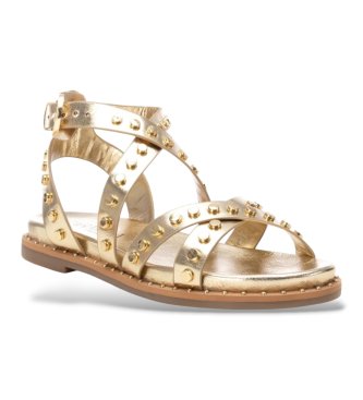 Carmela Gold 162393 Leather Sandals