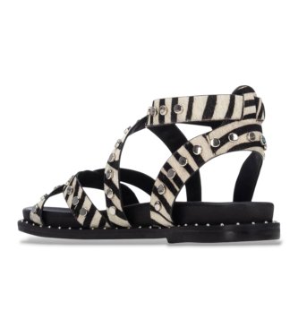 Carmela Leather Sandals 162393 black