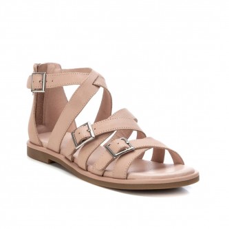 Carmela Beige leather sandals 068260