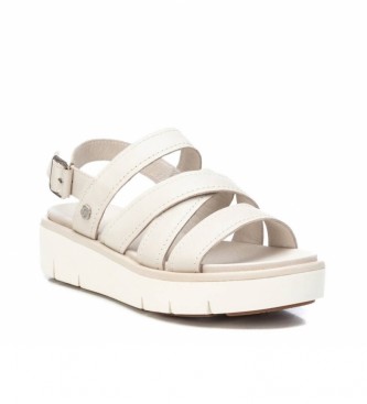 Carmela Lder sandaler 068418 hvid