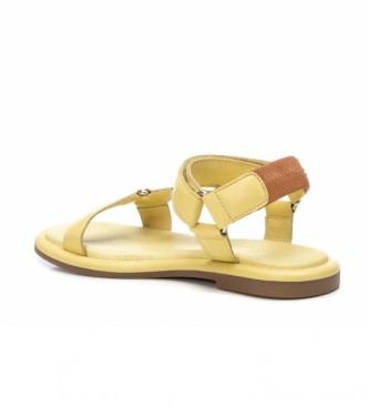 Carmela Leather sandals 068544 yellow