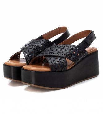Carmela Leather sandals 068555 black