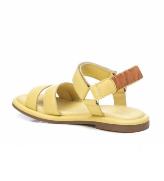 Carmela Leather sandals 068558 yellow