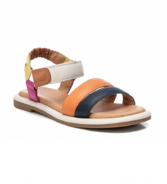 Carmela Lder sandaler 068582 flerfarvet