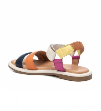 Carmela Multicolor leather sandals 068582