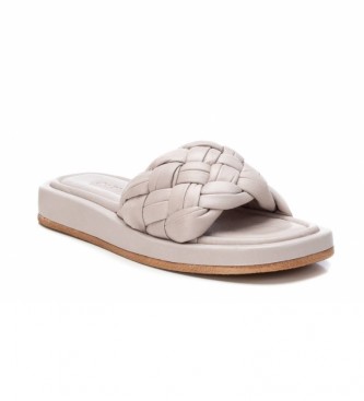 Carmela Lder sandaler 068590 hvid