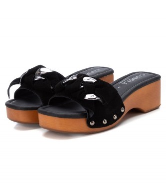 Carmela Leather sandals 160466 black 
