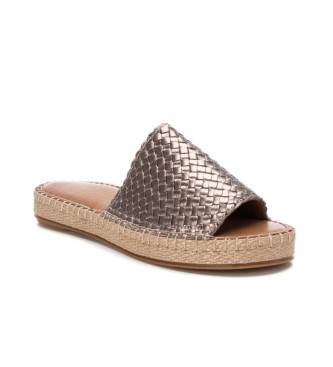 Carmela Sandales en cuir 160487 argent