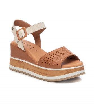 Carmela Lder sandaler 160531 brun