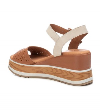 Carmela Leather sandals 160531 brown