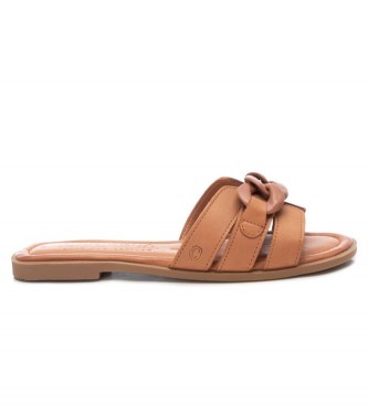 Carmela Lder sandaler 160543 brun