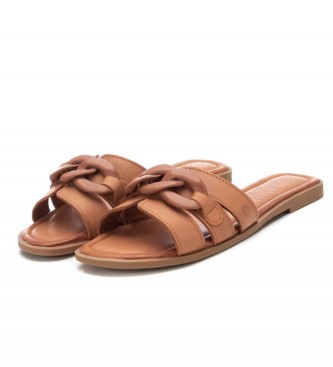 Carmela Lder sandaler 160543 brun