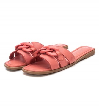 Carmela Leather Sandals 160543 orange