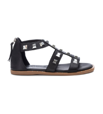 Carmela Sandali in pelle 160554 nero