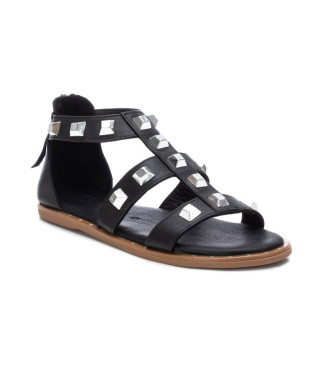 Carmela Sandali in pelle 160554 nero