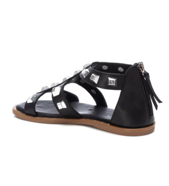 Carmela Sandali in pelle 160554 nero
