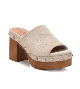 Carmela Sandales en cuir 160605 blanc