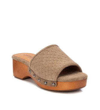 Carmela Sandalias de piel 160635 taupe