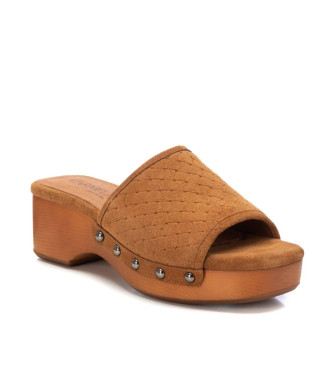 Carmela Leather sandals 160635 brown