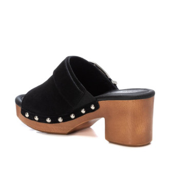 Carmela Sandales en cuir 160736 noir