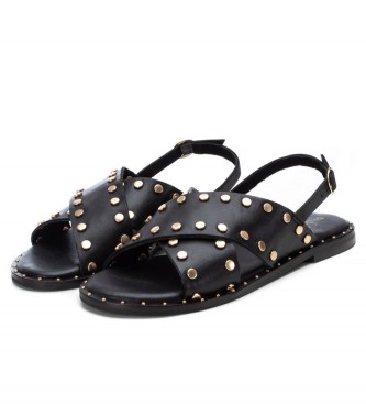 Carmela Leather Sandals 160741 black