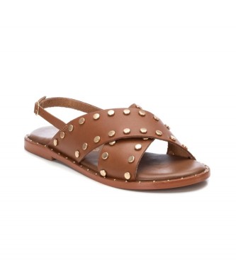 Carmela Lder sandaler 160741 brun