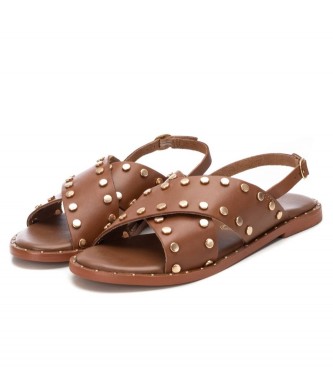 Carmela Lder sandaler 160741 brun