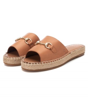 Carmela Lder sandaler 160755 brun