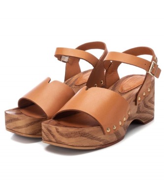 Carmela Lder sandaler 160782 brun 
