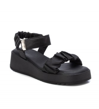 Carmela Leather sandals 160811 black
