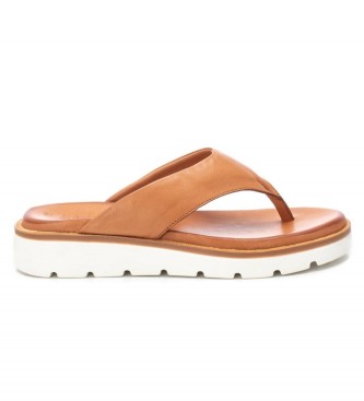 Carmela Lder sandaler 160828 brun