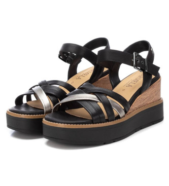 Carmela Usnjene sandale 161386 black