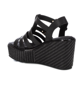 Carmela Usnjene sandale 161388 black